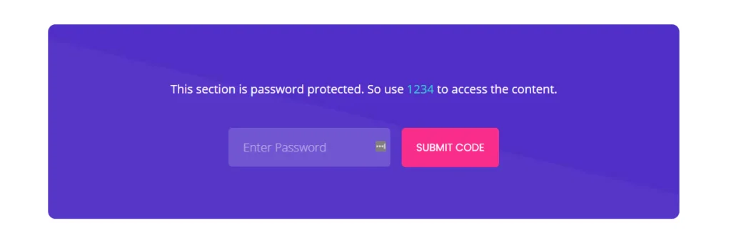 wordpress password protected