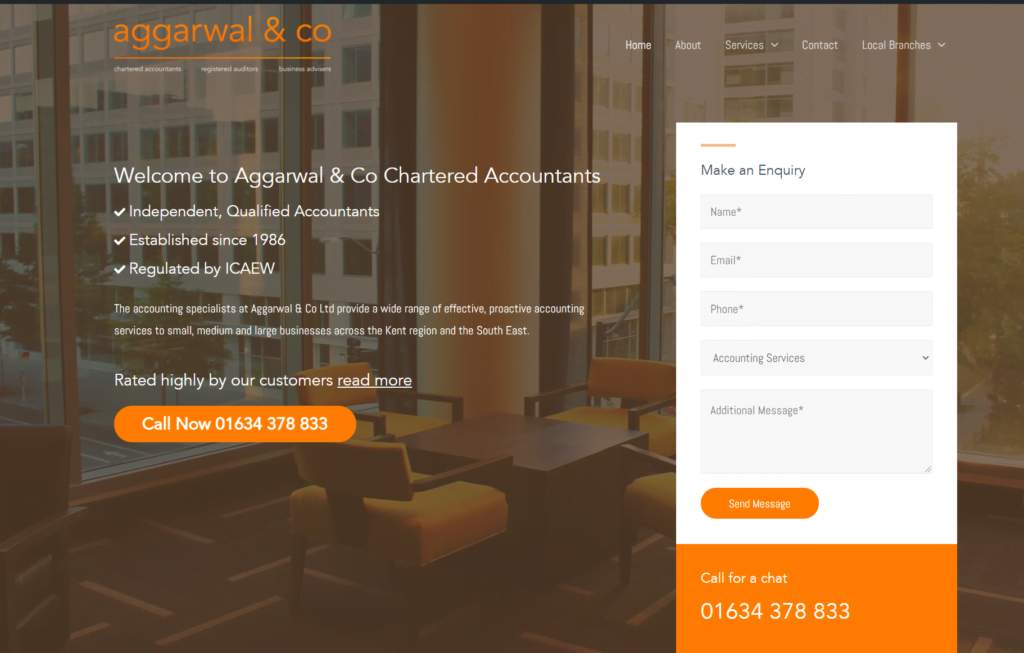 accountant website in Kent