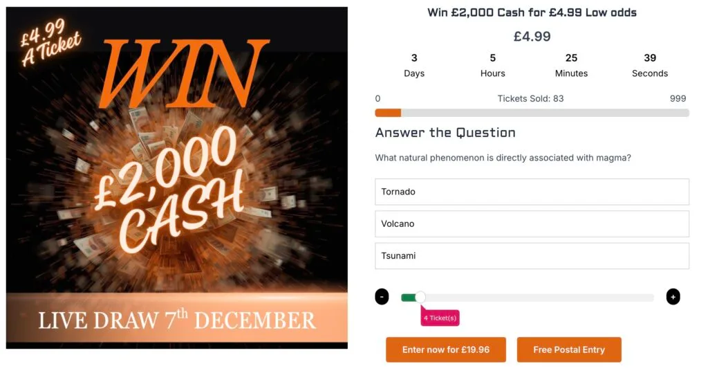 raffle websites