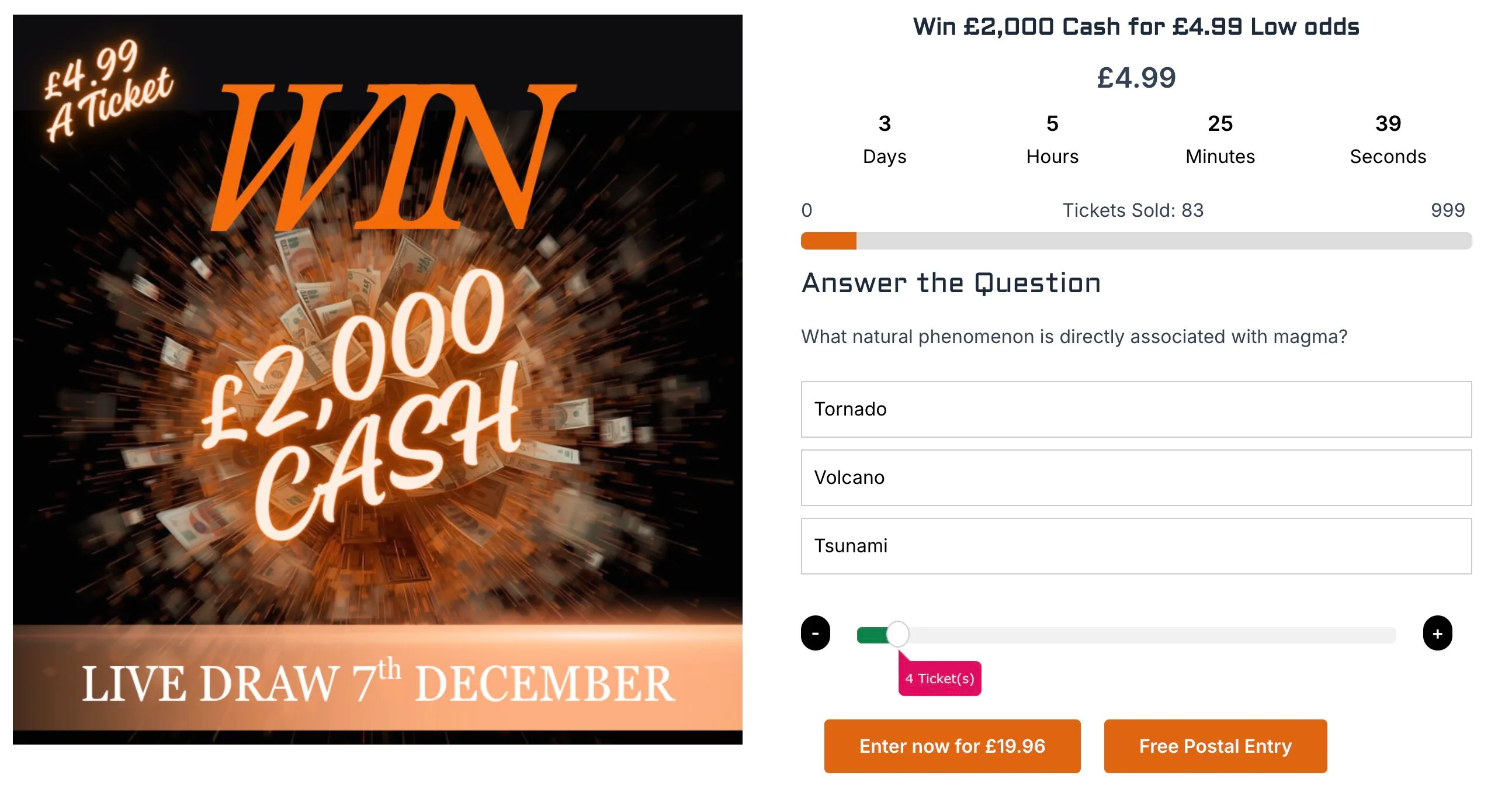 raffle websites