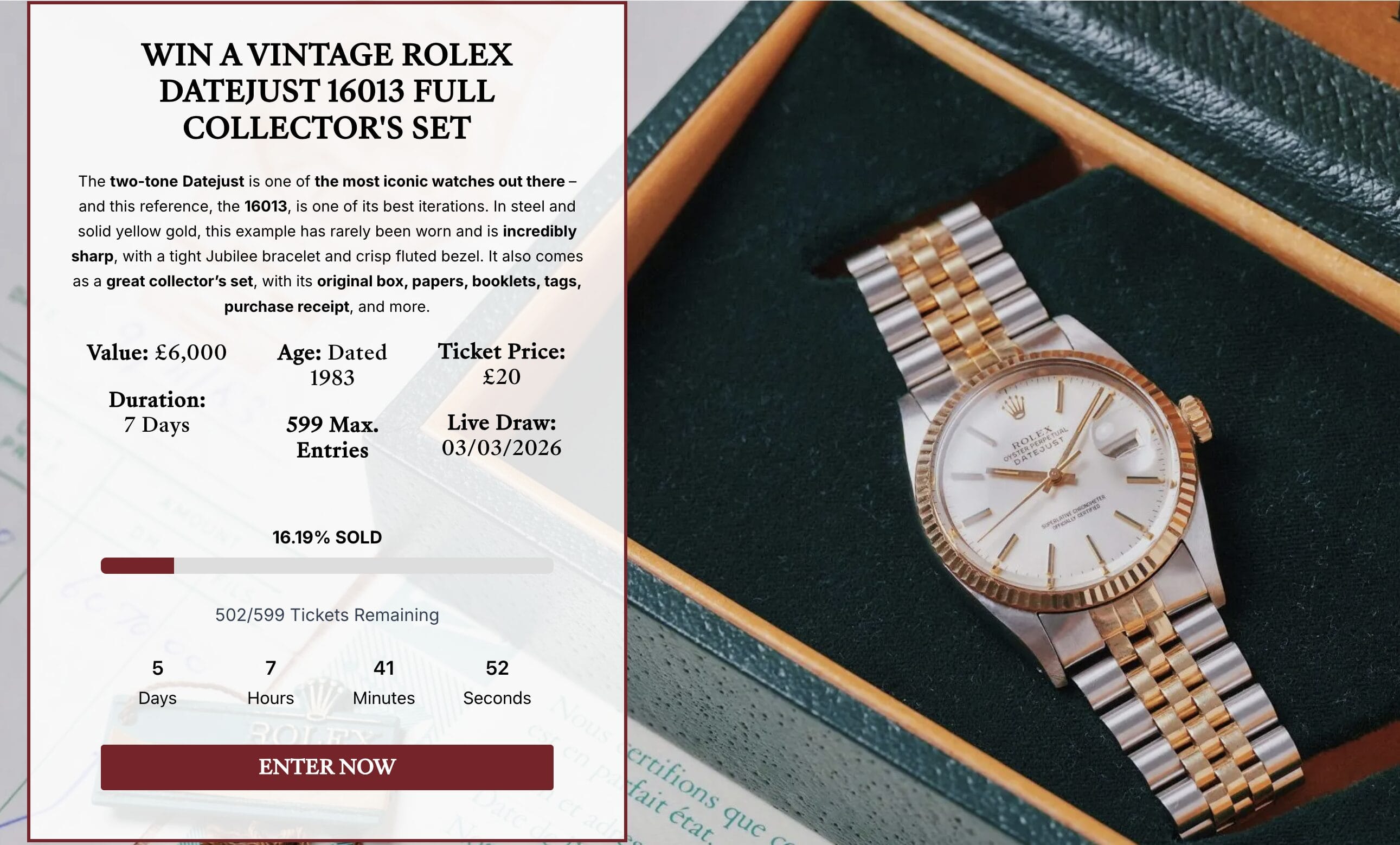 Competition site example