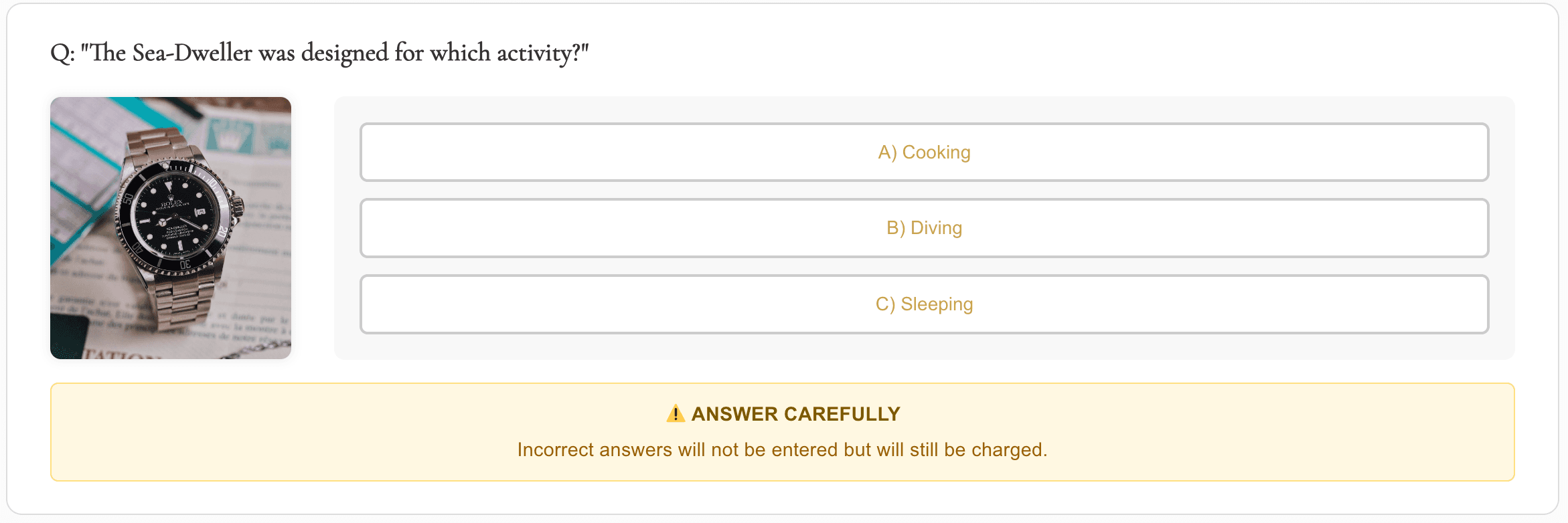 skill based question