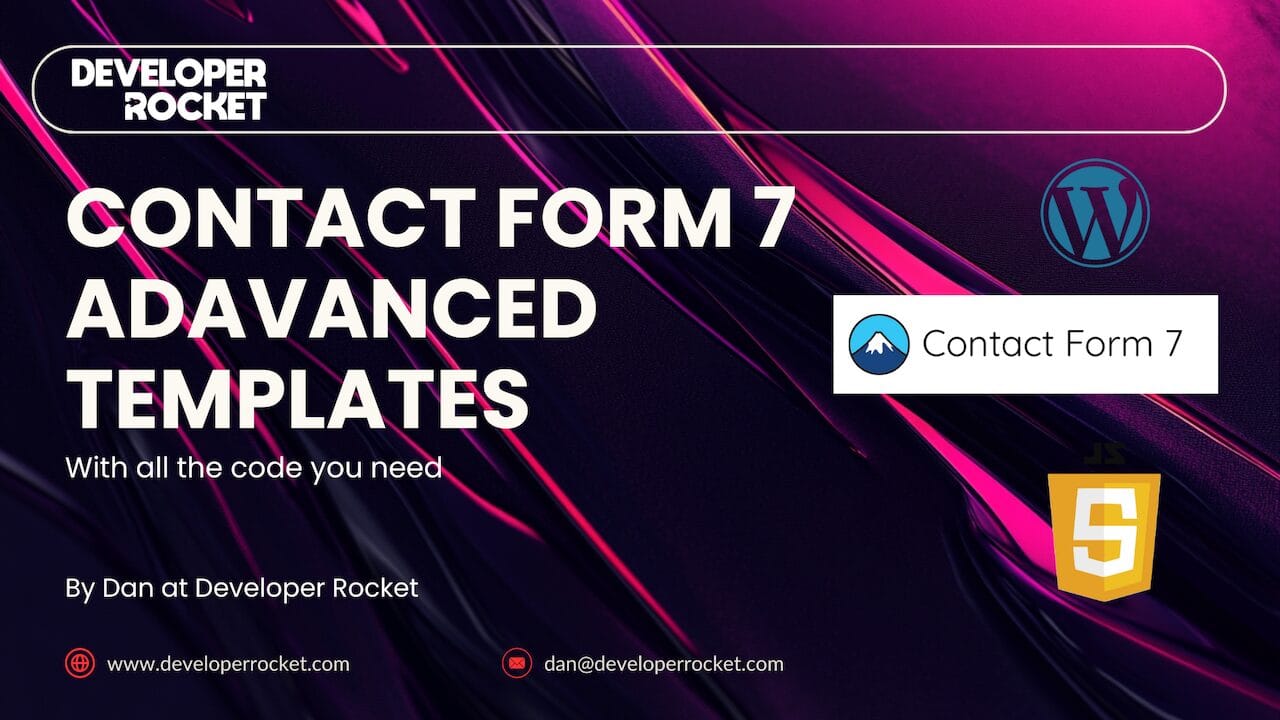 Contact Form 7 Adavanced Templates - Developer Rocket